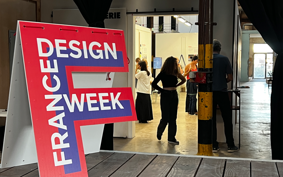Exposition Matière à la Halle Tropisme lors de la France Design Week 2022