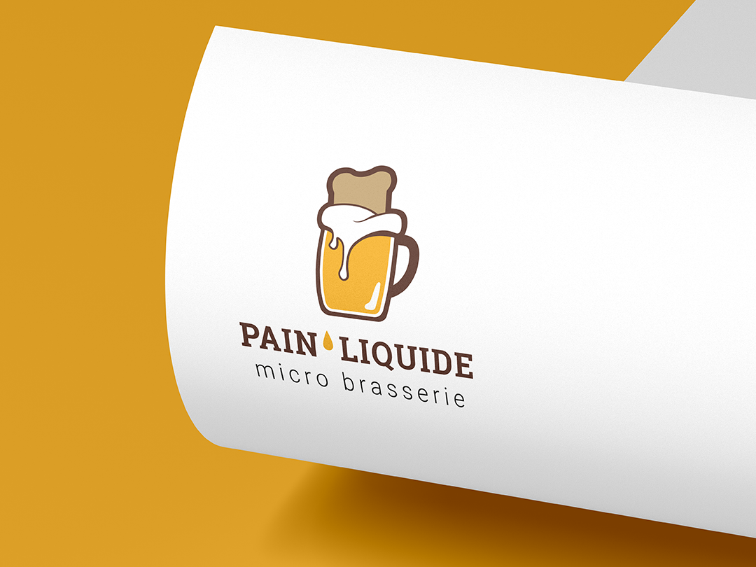 Logotype Pain Liquide (microbrasserie)